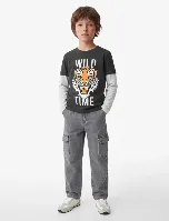 Resim Koton Erkek Çocuk Sweat 7WKB10125TK