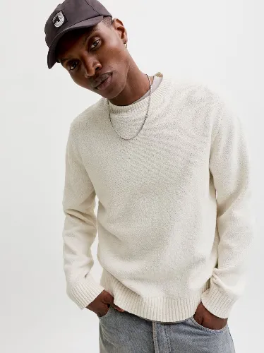 Resim Jack & Jones Jornorrebro Catskılls Knıt Crew Neck Sn Erkek Kazak 12293244