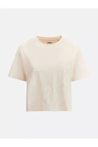 Resim V2YI06K8HM0-G6K5 Adele Crop  Gues Kadın T-shirt