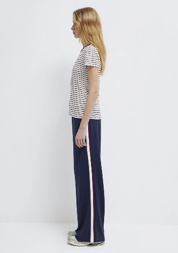 Resim Mavi Kadın T-shirt M1613928-91505