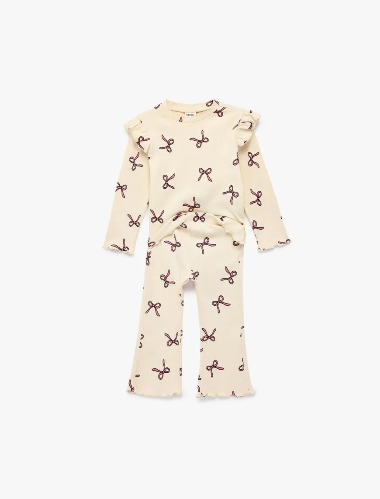 Resim Koton Kız Bebek Sweat Takım 6SMG10007AK