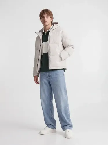 Resim Jack & Jones Jjgalaxy Puffer Jacket Erkek Mont 12303930