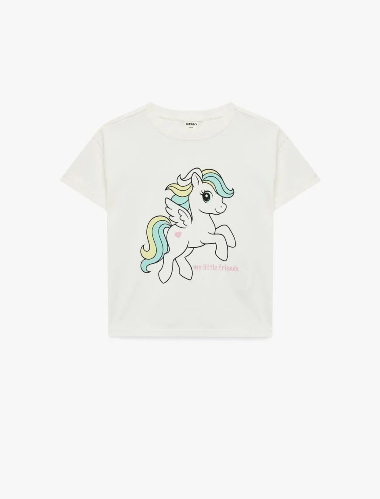 Resim Koton Kız Bebek T-shirt 6SMG10106AK