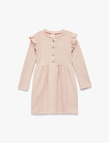 Resim Koton Kız Bebek Elbise 6SMG80024AK