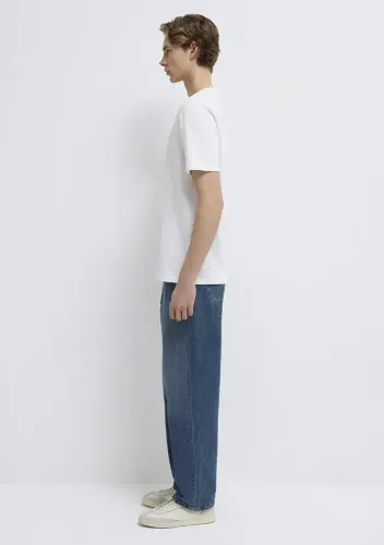 Resim Mavi Erkek T-Shirt M067153-620