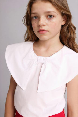 Resim Defacto Kız Çocuk Bluz H0149A8/WT34