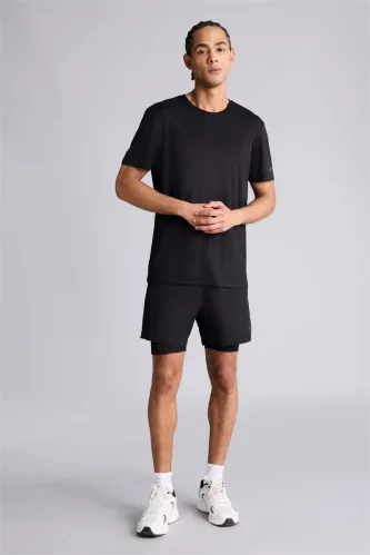 Resim Defacto Erkek T-shirt E9318AX/BK81