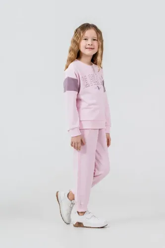 Resim U.S. Polo Assn Kids Kız Çocuk Sweat Takım US2704-G