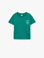 Resim Koton Erkek Bebek T-shirt 6SMB10171TK