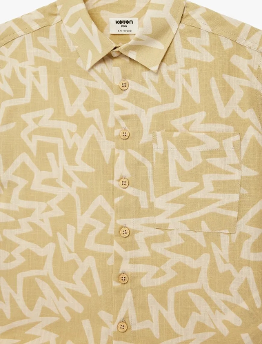 Resim Koton Erkek Çocuk Gömlek 6SKB60096TW