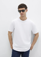 Resim Mavi Erkek T-shirt M0611596-620