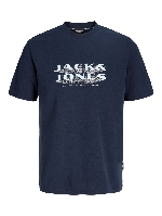 Resim Jack & Jones Jcofusıon Jj Brandıng Tee Ss Crew Neck Erkek T-Shirt 12289880