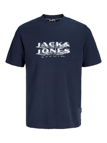 Resim Jack & Jones Jcofusıon Jj Brandıng Tee Ss Crew Neck Erkek T-Shirt 12289880