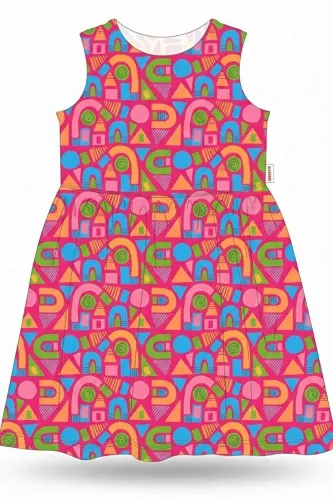 Resim Yenikoza Kız Çocuk Elbise / Tulum