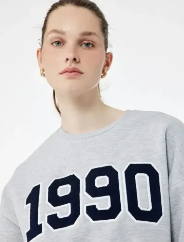 Resim Koton Kadın Sweat 7WAK10029NK