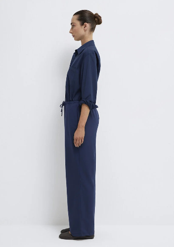 Resim Mavi Kadın Kanvas Pantolon M1011153-70497