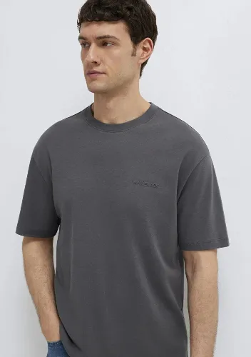 Resim Mavi Erkek T-shirt M0612645-80106