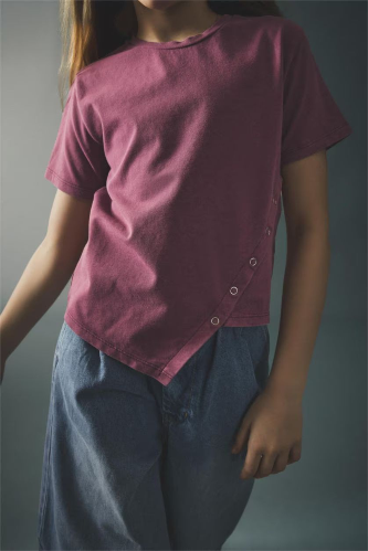 Resim Defacto Kız Çocuk T-shirt H1082A8/PN10