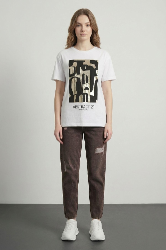 Resim QUZU Kadın T-shirt