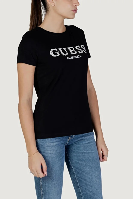 Resim Guess Athleisure  Kadın  T-shirt V6RI11J1314-JBLK Gıudıtta Cn Ss T-Shırt