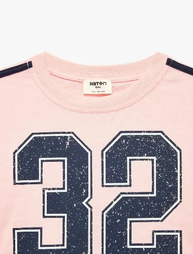 Resim Koton Kız Çocuk T-shirt 6SKG10555AK