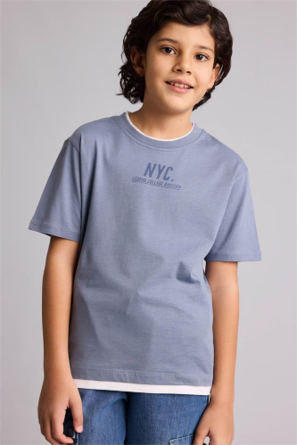 Resim Defacto Erkek Çocuk T-shirt G7150A8/GR171