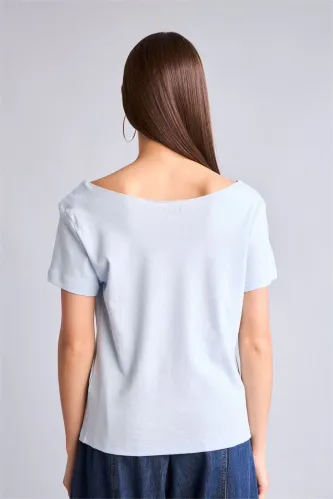 Resim Defacto Kadın T-Shirt H8085Ax/Be196