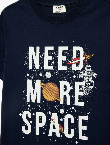 Resim Koton Erkek Çocuk T-shirt 6SKB10117TK