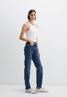 Resim Mavi Star Kadın Jean Pantolon M101077-90534