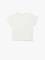 Resim Koton Kız Bebek T-shirt 6SMG10027AK