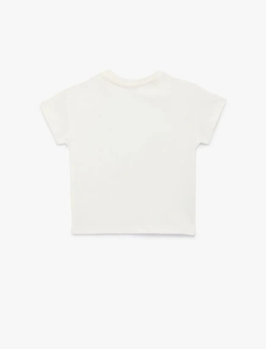 Resim Koton Kız Bebek T-shirt 6SMG10027AK