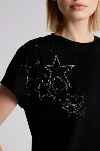 Resim Defacto Kadın T-shirt H2457AX/BK81