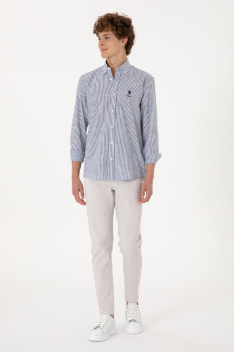 Resim U.S. Polo Assn. Gıze Erkek Dokuma Gömlek 2106492