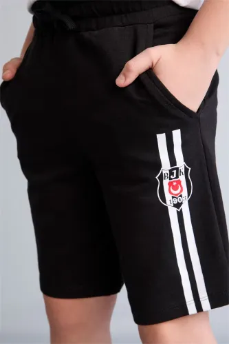 Resim Defacto Erkek Çocuk Kot&Kanvas Şort H8377A8/BK81