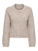 Resim Only Onlmıggıe Ls O-Neck Pearl Cardı Knt Noos Kadın Kazak 15375519