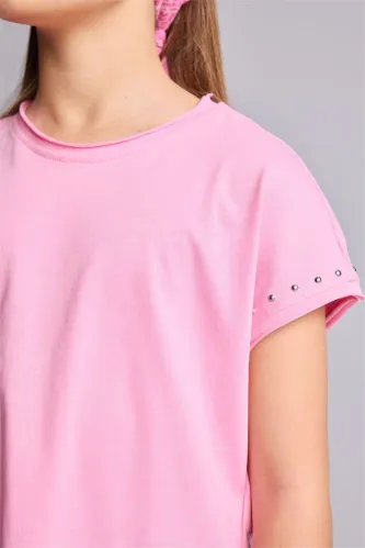 Resim Defacto Kız Çocuk T-shirt H5999A8/PN82