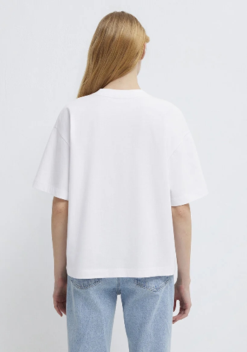 Resim Mavi Kadın T-shirt M1613225-620