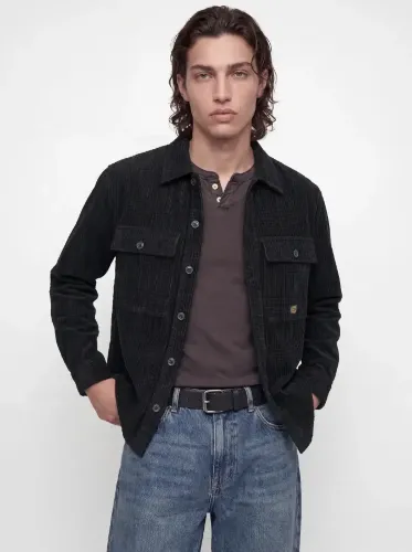 Resim Jack & Jones Jprbluolıver Corduroy L/S Overshırt Erkek Gömlek 12301355