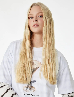 Resim Koton Kadın T-shirt 6SAL10073IK