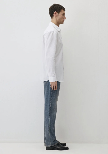 Resim Mavi Erkek Uzun Kol Gömlek M0211554-620