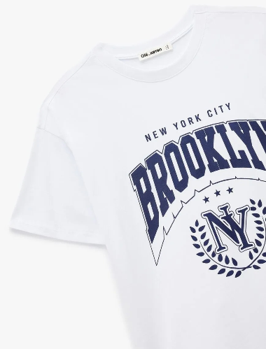 Resim Koton Kadın T-shirt 6SAL10001IK