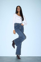 Resim Defacto Kadın Jean Pantolon F5536AX/NM34