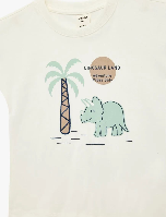 Resim Koton Erkek Bebek T-shirt 6SMB10047TK