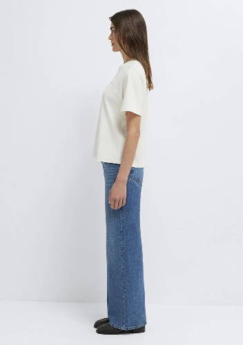 Resim Mavi Kadın T-shirt M1613882-80194