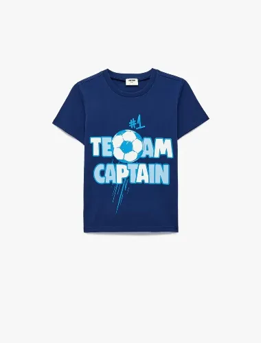Resim Koton Erkek Çocuk T-shirt 6SKB10015TK