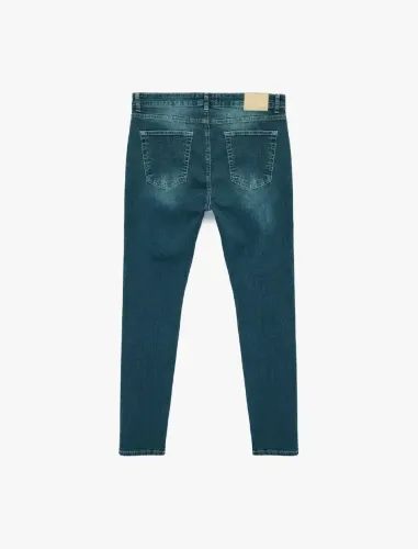 Resim Koton Erkek Jean Pantolon 7WAM40084ND