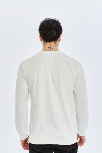 Resim Paul&More Erkek Sweat Trend Baskı 0 Yaka 2 İp