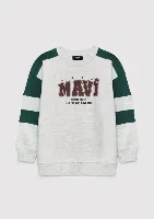Resim Mavi Erkek Çocuk Sweat M6S10186-88467