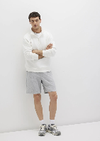 Resim Mavi Erkek Penye Şort M066935-35010