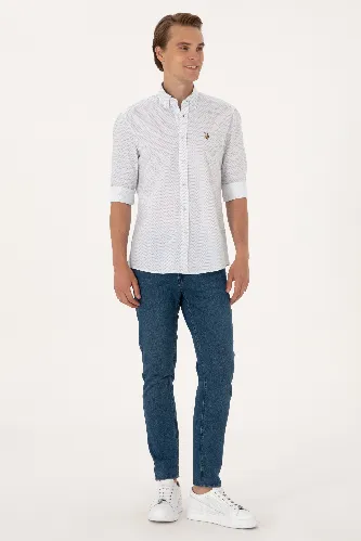 Resim U.S. Polo Assn. Marola Erkek Dokuma Gömlek 2108427